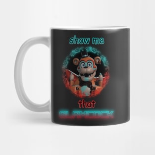 show me that glamcock fnaf glamrock Mug